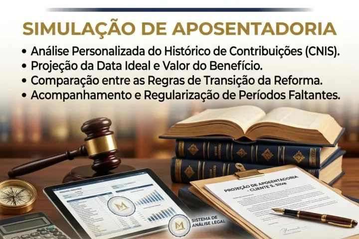 Simulação de Aposentadoria: planeje o seu futuro previdenciário